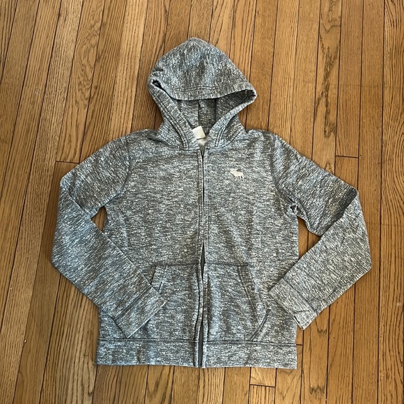 abercrombie kids Other - Marled gray Abercrombie kids full zip hoodie
